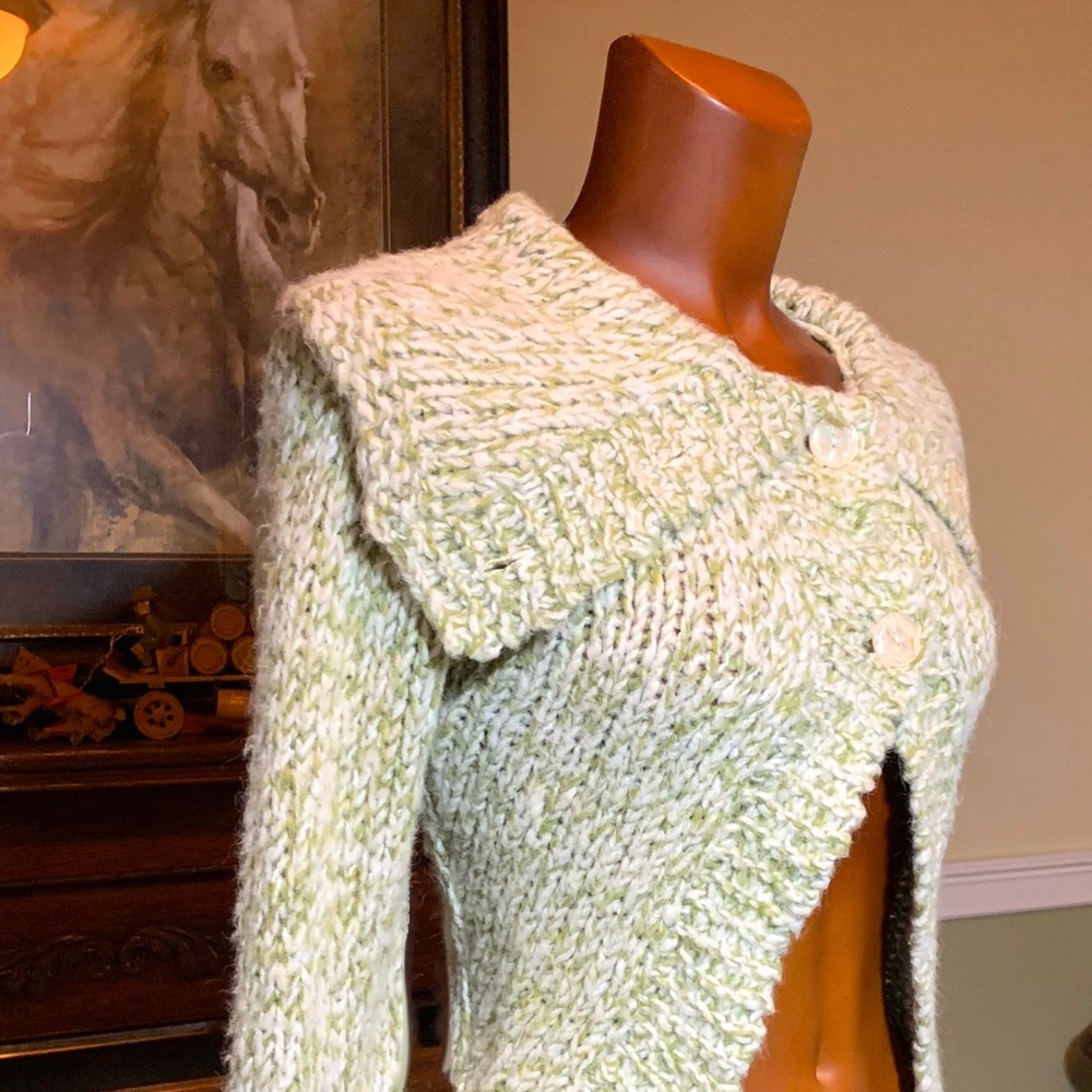 FREE PEOPLE SWEATER - LACE LINING ๐ FANCY - Picture 1 of 8